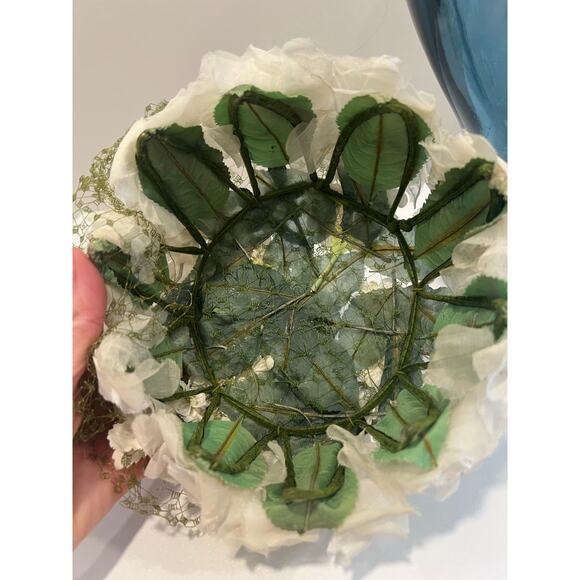 Vintage Pill Box Hat Garden Party Spring JL - Picture 6 of 7